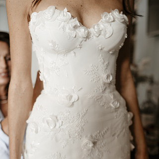 Wedding dress review by Amelia Staveley O'Duffy